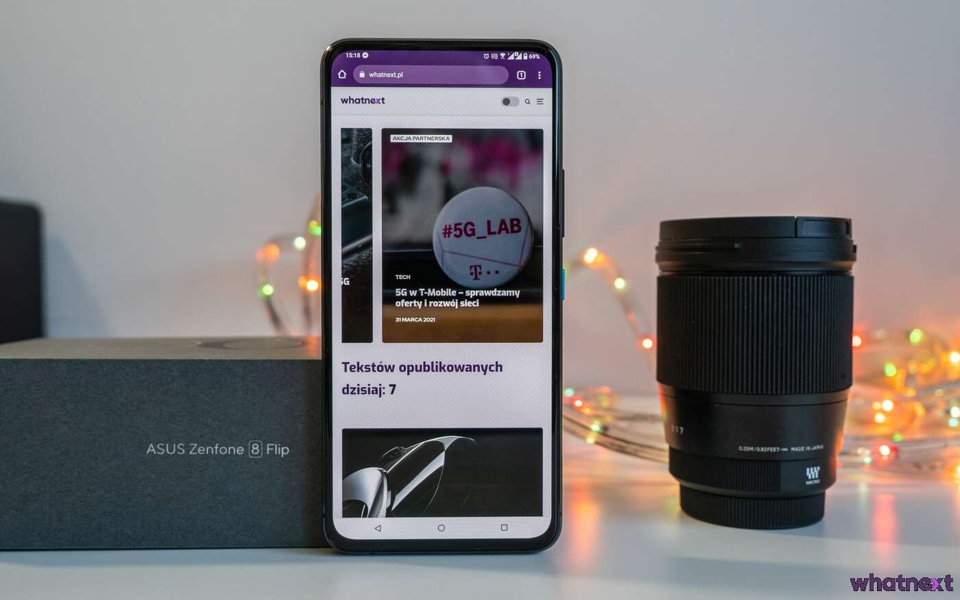 Test Asus ZenFone 8 Flip - aparat akrobata z dużymi możliwościami