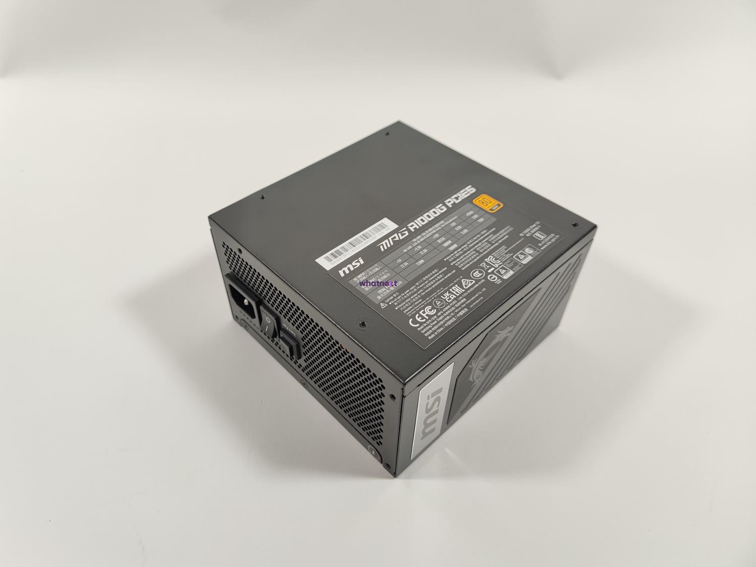test MSI MPG A1000G PCIE5, recenzja MSI MPG A1000G PCIE5, opinia MSI MPG A1000G PCIE5